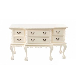 ТВ тумба (массив красного дерева) IVORY (слон. кость) 140*45*70 см