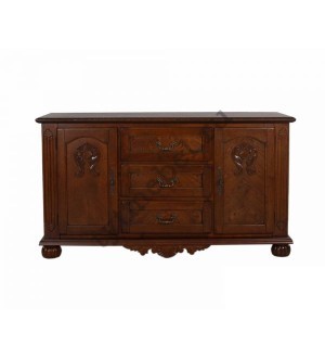 Комод PS 6026B GR Glaze (дуб в красноту)