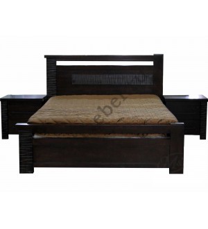 Кровать "Роберта" 3955, цвет: Dark Wenger