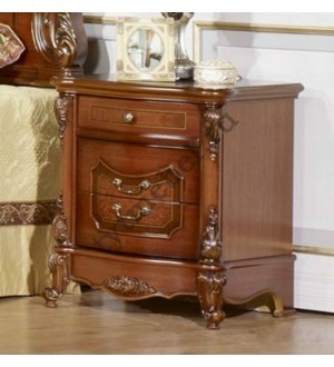 3136 Виктория Тумба прикроватная, 600х480670 см, цвет: ТЕМНЫЙ ОРЕХ