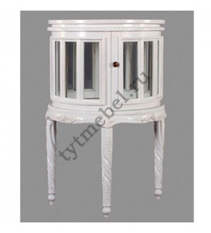 MJ-671 . Чайный столик (массив красного дерева), цвет: Ivory (слоновая кость)