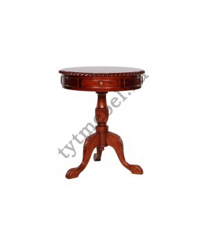 PLT 50 Журнальный столик (массив красного дерева), цвет: Ivory (слоновая кость)