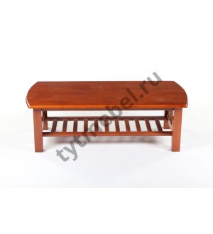 LB 1026 Coffee  DIRTY OAK - журнальный столик (Темный орех, ратан)