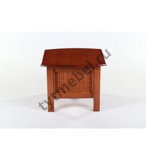 LB 1026 End  DIRTY OAK - журнальный столик (Темный орех)