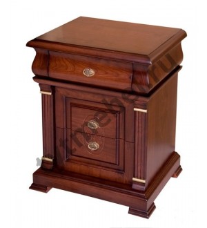 9901. Тумба прикроватная  "Нотти" "NIGHT TABLE". Цвет: темный орех