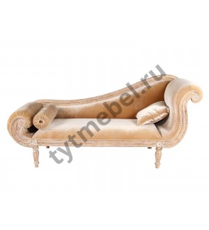 Sofa Villa A. Софа. Ткань-велюр 180*66*90 см, цвет: Ceruse - античный бежевый