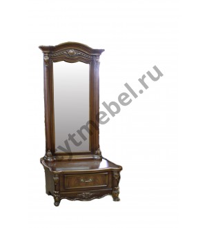 OYF-8929. Трюмо Виолетта. Цвет: тем.орех, разобр (3 к)