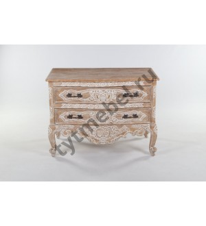 COMMODE VERSAILLE 2 Комод с 2-мя ящиками 107х59х78см, цвет: Ceruse - античный бежевый