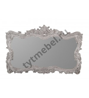 MIRROR VERSAILLE Зеркало 107х4х83 см, цвет: Duco+Glaze Black - античный серый