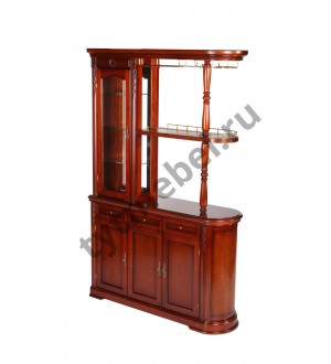 С05. Барная стойка (135*38*210), цвет: вишня