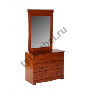 Комод с зеркалом "Агата" 836-DT (цвет: Rose Oak)