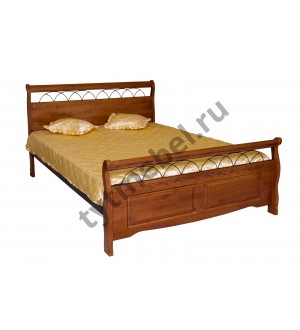 Кровать "Агата" 836-N (90*200) (цвет: Rose Oak)