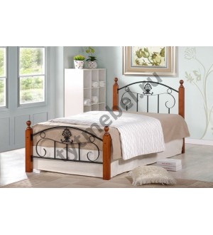 Кровать АТ-2033 (90*200) (цвет: Rose Oak)