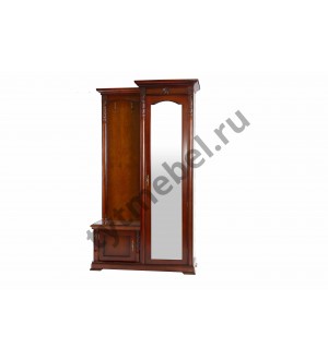 C05. Прихожая 205х119х43, цвет: вишня, Entrance hall