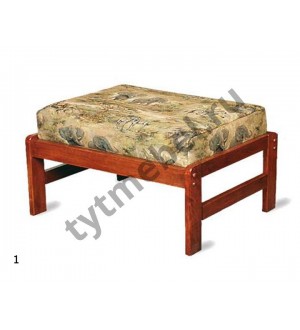 Банкетка - Пуф  Ottoman LB 2570-D, 2037-D, 2074-D DIRTY OAK - (Темный орех)