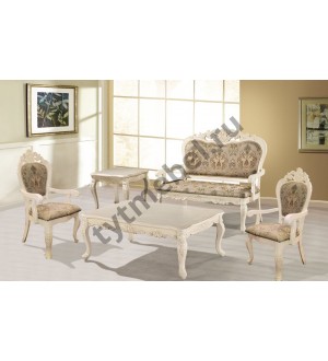 Стол кофейный малый 20920 (Цвет Antique White)