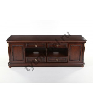 211. ТВ Тумба (181х55х65 см), цвет: темный орех