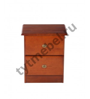 Тумба прикроватная "Агата" 836-2D-STD (цвет: Rose Oak)