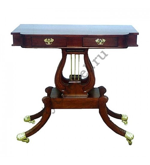 MJ-515. Стол игровой (массив красного дерева) ANTIQUE (вишня), 90*46*84 см MJ-515. Стол игровой (массив красного дерева) ANTIQUE (вишня), 90*46*84 см