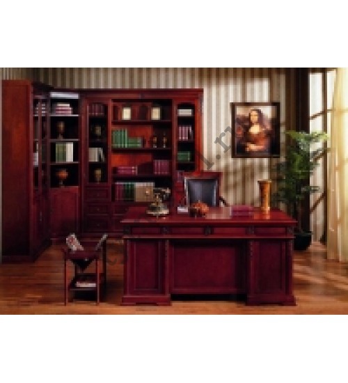 C05. Шкаф книжный угловой CORNER, 70х70х220 (Цвет: Z01 - вишня) C05. Шкаф книжный угловой CORNER, 70х70х220 (Цвет: Z01 - вишня)