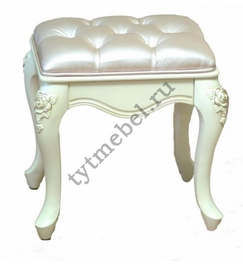 8800. Банкетка "Милано", ЭКОКОЖА, 50х36х46 см, "Слоновая кость", в разобр. виде