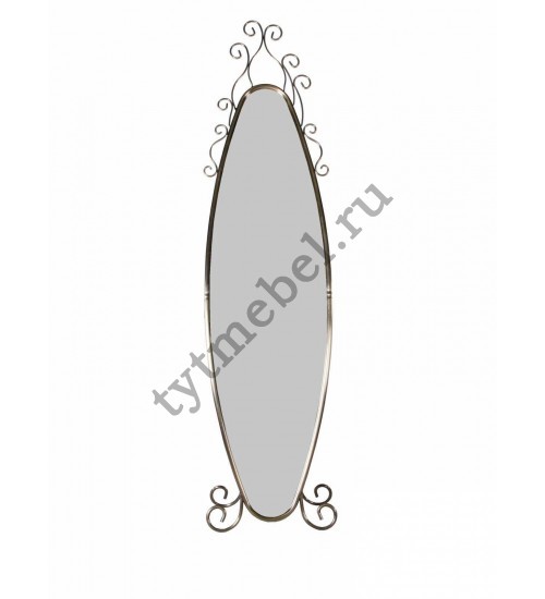 Зеркало напольное Flame Mirror (Цвет: Black Nickel - черный никель 43х155)