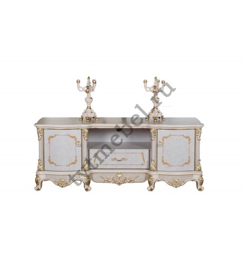 3217 Адель Тумба под ТВ, LOW CABINET МДФ, 1600х550х640 см, цвет: бежевый 3217 Адель Тумба под ТВ, LOW CABINET МДФ, 1600х550х640 см, цвет: бежевый