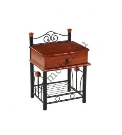 Тумба прикроватная 5603-STD (цвет: Rose Oak), (44х53х71 см)