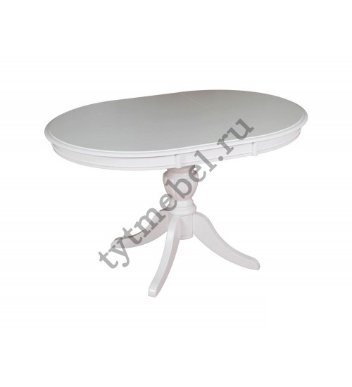 Стол MIK-2014T-900R SOMMER (90х90 (125) см) (Цвет: Butter White 7098) Стол MIK-2014T-900R SOMMER (90х90 (125) см) (Цвет: Butter White 7098)