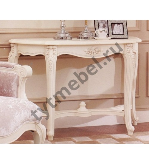 528. Консоль "Милано" Console 120х45х80 см, "Слоновая кость", в разобр. виде