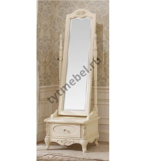 8802. Трюмо "Милано" Dresser mirror 60х44х188 см, "Слоновая кость", в разобр. виде
