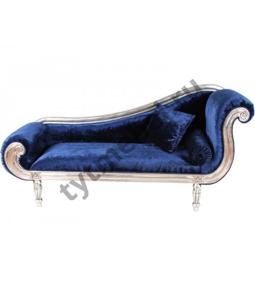 Sofa Villa A. Софа. Ткань-велюр 180*66*90 см, цвет: Silver Antique - античное серебро