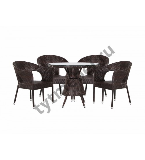 Стул Y97 "Brown" 59x62x78 см Стул Y97 "Brown" 59x62x78 см