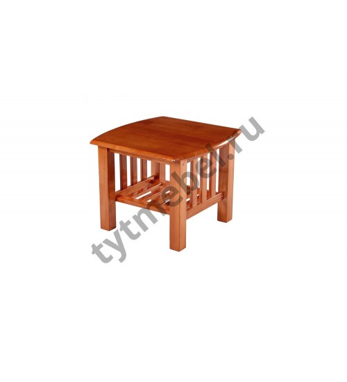 Mission End  DIRTY OAK - журнальный столик квадратный (60х60 см, высота 49 см) (Тем.орех)