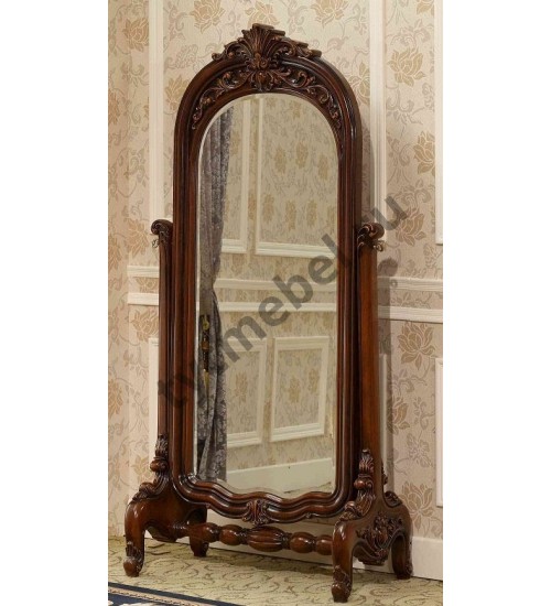 OYF-802. Зеркало напольное София FORMAL MIRROR 87х47х184 см. Цвет: тем.орех, разобр (2 к)