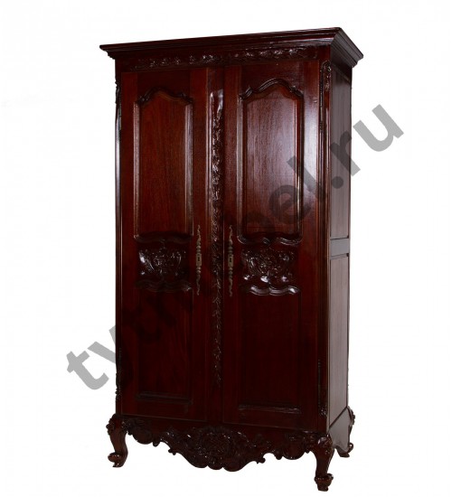ARMOIRE VERSAILLE Шкаф 110х60х195 см, цвет: NBA Pecan - темная вишня