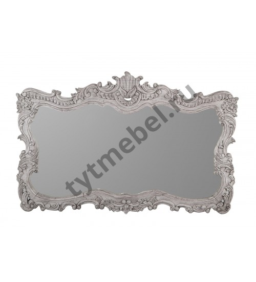 MIRROR VERSAILLE Зеркало 107х4х83 см, цвет: Duco+Glaze Black - античный серый