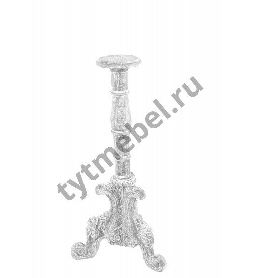 PLANT STAND VERSAILLE Цветочница 37х37х88 см, цвет: Duco+Glaze Black - античный серый