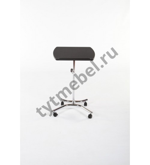 VT-CD-40 Компьютерный столик (39х47х69(90) см), Металл, пластик, цвет: черный