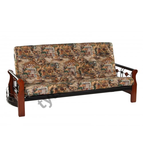 Футон PS 900 (цвет: Rose Oak) Futon bed (решетка металлическая)