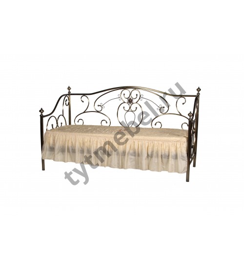 Кровать 9910  90*200 см (цвет - Antique Brass - Античная бронза)