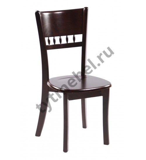 Стул 5#, цвет: Chocolate, сиденье - МДФ+шпон Стул 5#, цвет: Chocolate, сиденье - МДФ+шпон