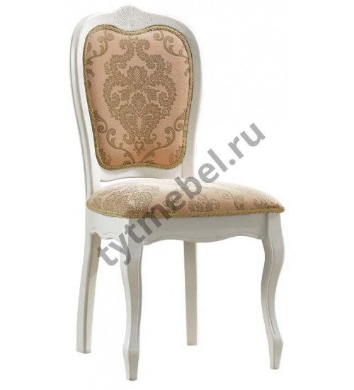 Стул PR-SC Princess Butter White с мягким сиденьем и спинкой
