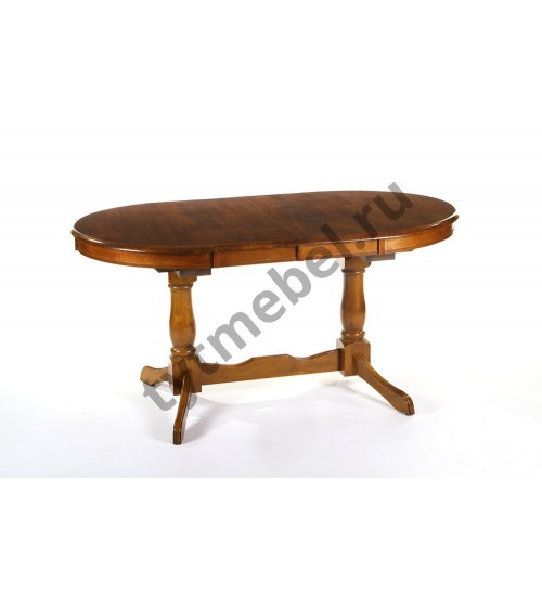 Стол DM-T6EX Bellagio - овальный раскладной, Espresso