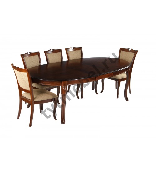 Стол RY-T8EX (ROYAL), Tobacco Стол RY-T8EX (ROYAL), Tobacco