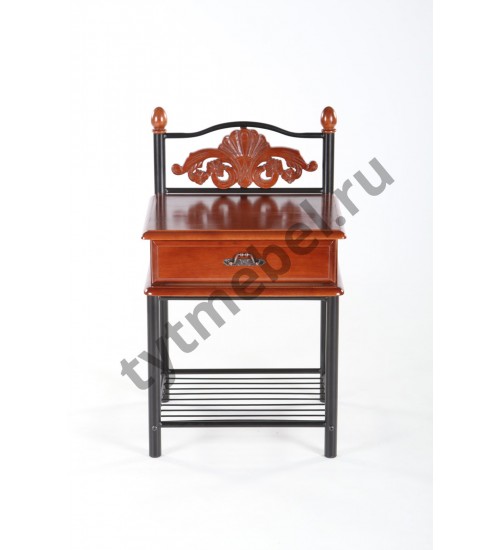 Тумба прикроватная ST-22 (цвет: Rose Oak) Bedside table